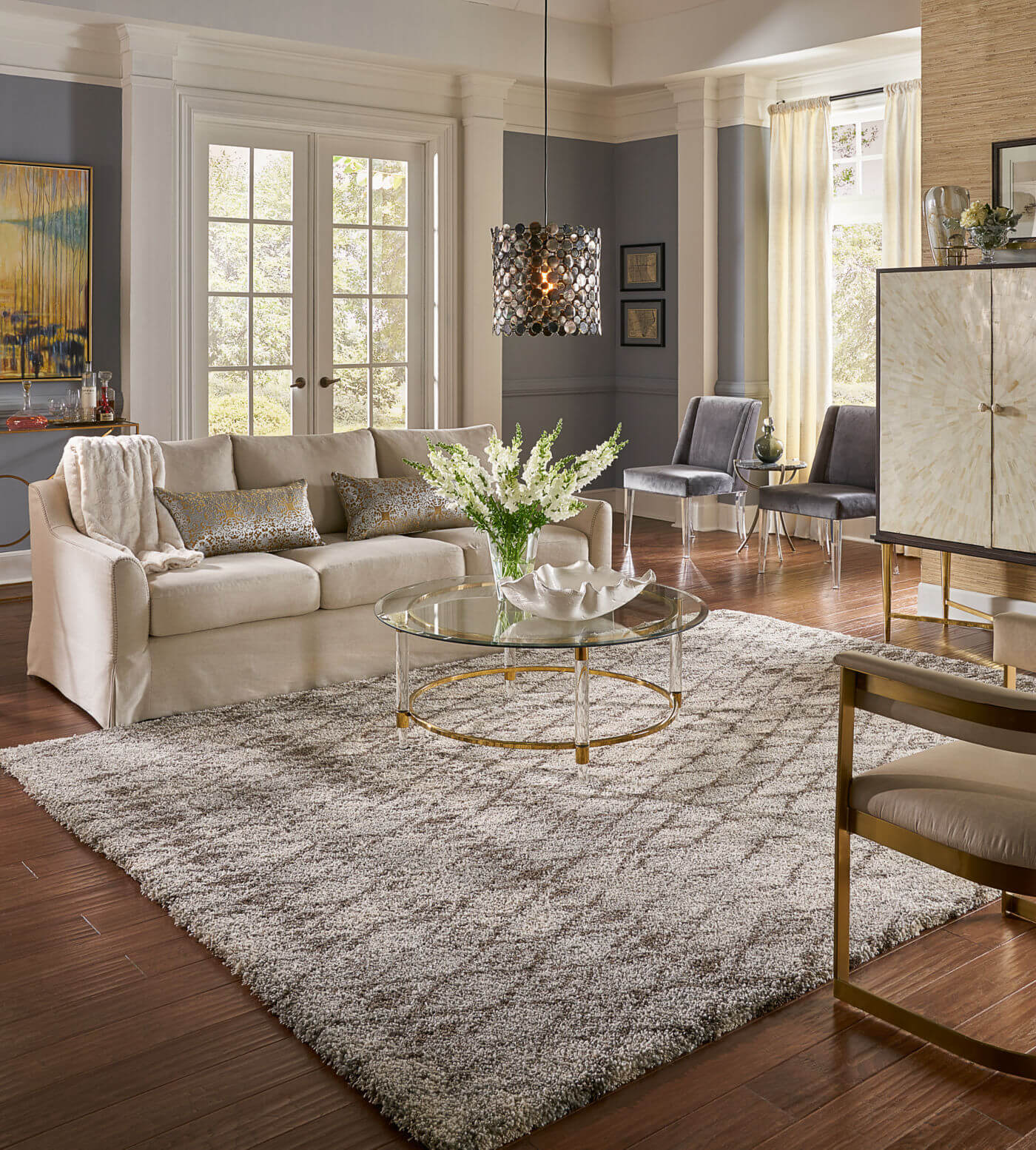 Stylish Area Rug for living room | Fantastic Floors
