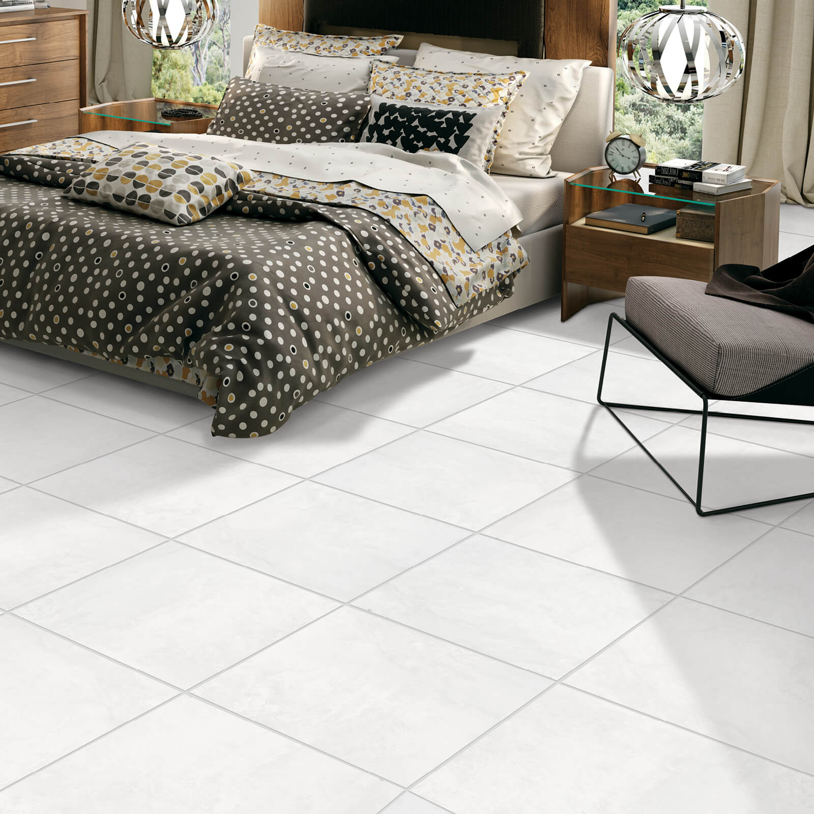 Bedroom tile flooring | Fantastic Floors