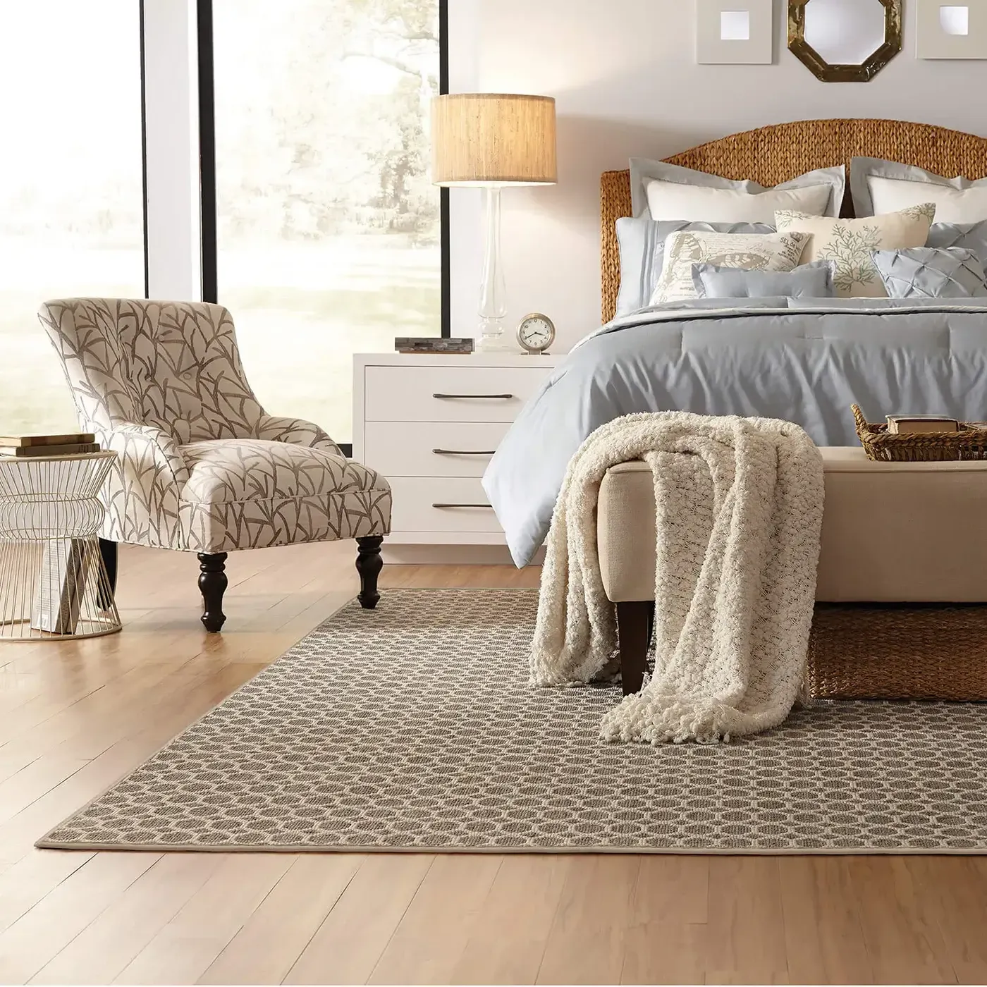 A patterned Anderson Tuftex area rug | Fantastic Floors