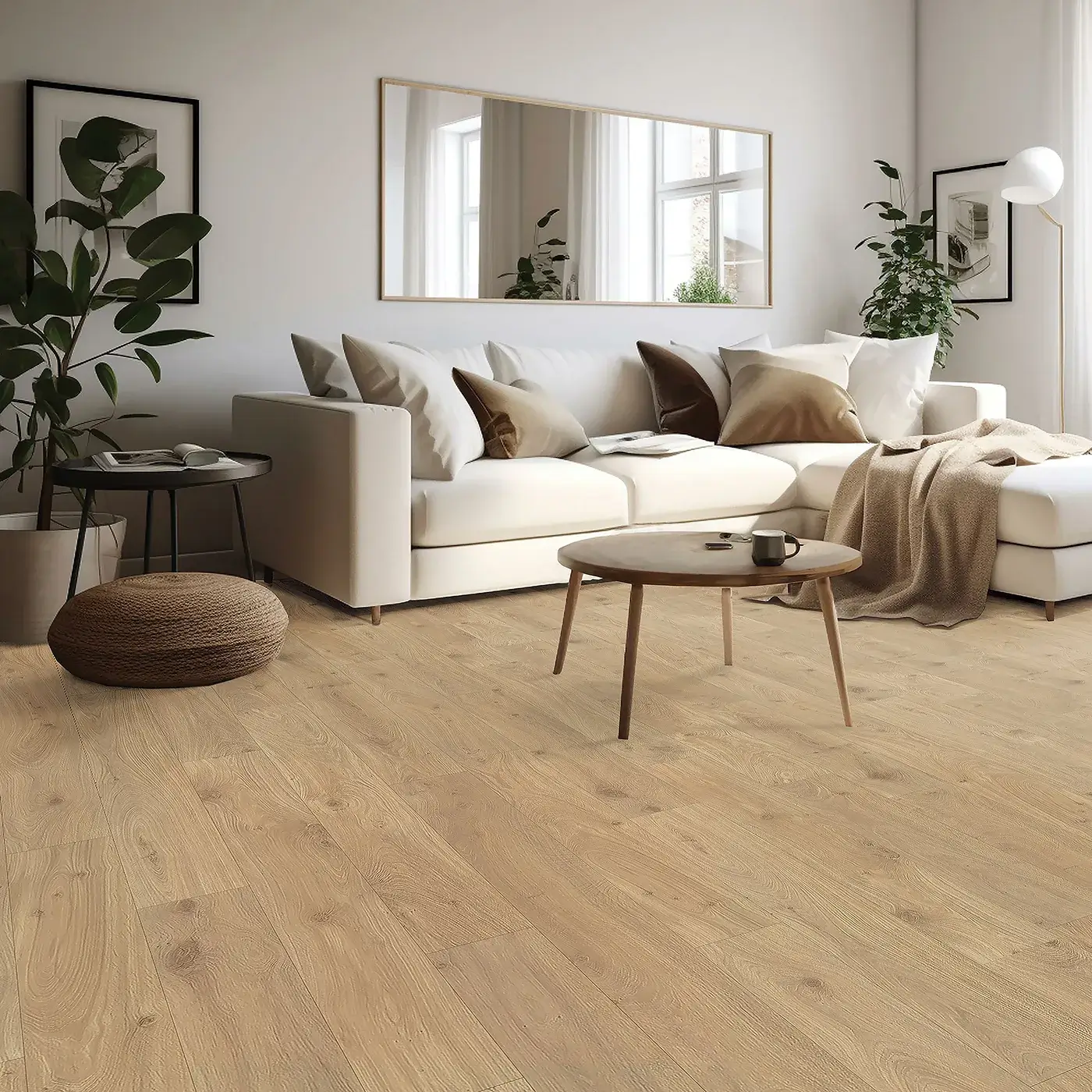 Living room laminate flooring | Fantastic Floors