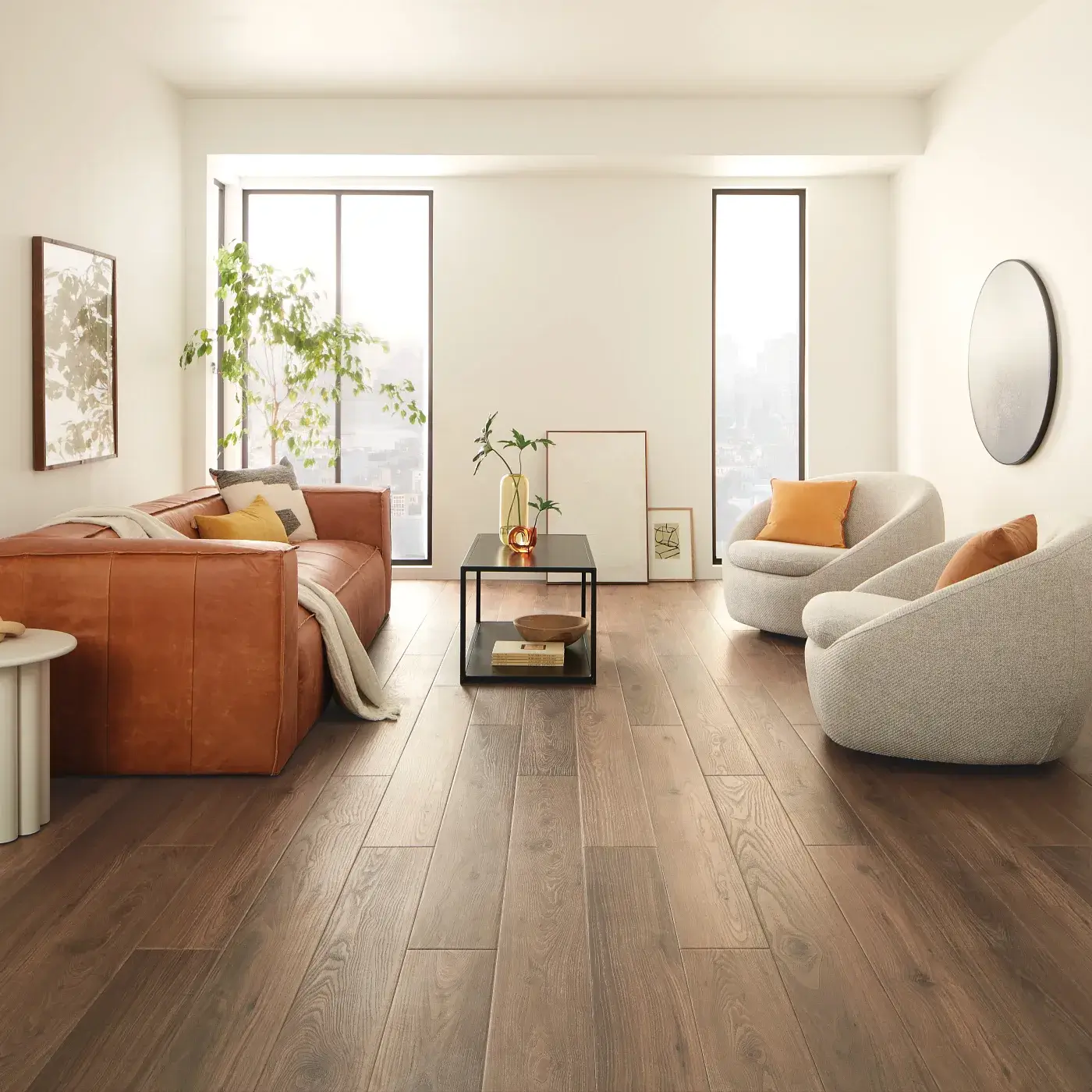 Living room vinyl flooring | Fantastic Floors
